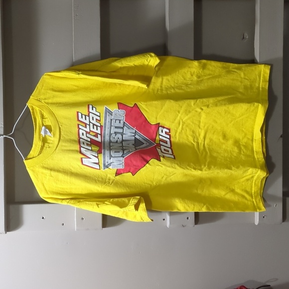 Monster Jam Maple Leaf Tour Track Crew Tee - Picture 1 of 5